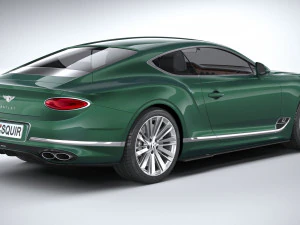Bentley Continetal GT Speed 2022 3D Model