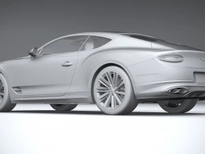 Bentley Continetal GT Speed 2022 3D Model