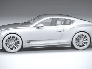 Bentley Continetal GT Speed 2022 3D Model