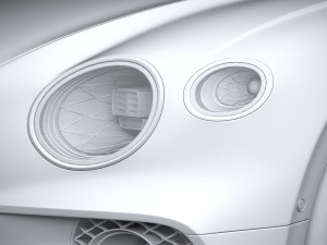 Bentley Continetal GT Speed 2022 3D 모델