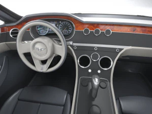 Bentley Continetal GT Speed 2022 3D Model