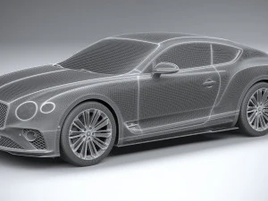 Bentley Continetal GT Speed 2022 3D Model