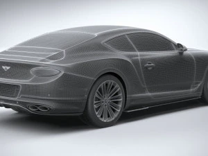 Bentley Continetal GT Speed 2022 3D Model
