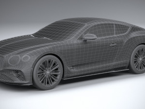 Bentley Continetal GT Speed 2022 3D 모델