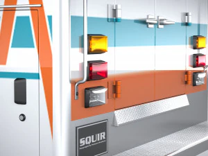 generic ambulance classic 3D Model