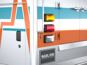 generic ambulance classic 3D Model