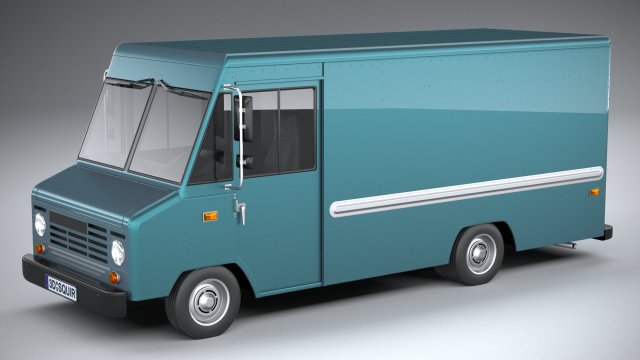 Generic Step VAN 2021 Modèle 3D .c4d .max .obj .3ds .fbx .stl .blend