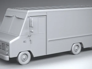 Generic Step VAN 2021 3D Model