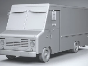 Generic Step VAN 2021 3D Model