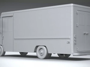 Generic Step VAN 2021 3D Model