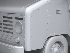 Generic Step VAN 2021 3D Model