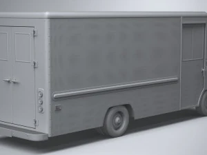 Generic Step VAN 2021 3D Model