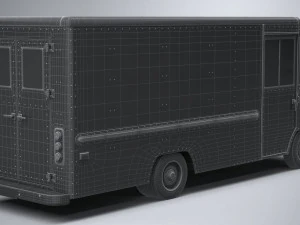 Generic Step VAN 2021 3D Model