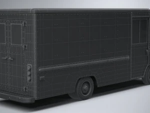 Generic Step VAN 2021 3D Model