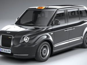 London Taxi Cab Levc Passenger 2021 3D 모델