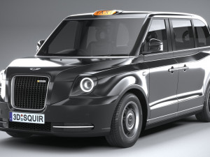 London Taxi Cab Levc Passenger 2021 3D 모델