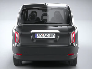 ロンドンのタクシー、Levcの乗客 2021 3Dモデル