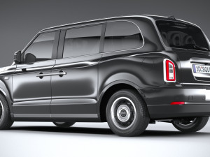 London Taxi Cab Levc Passenger 2021 3D 모델