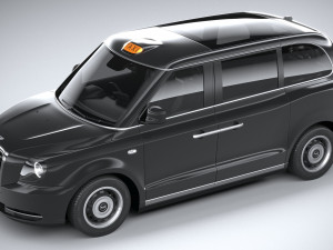 London Taxi Cab Levc Passenger 2021 3D 모델