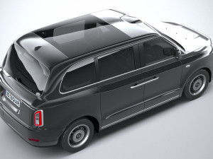 London Taxi Cab Levc Passenger 2021 3D 모델