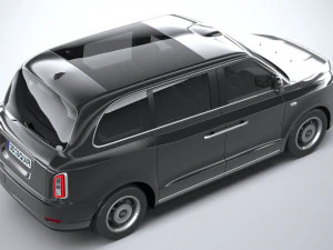 ロンドンのタクシー、Levcの乗客 2021 3Dモデル