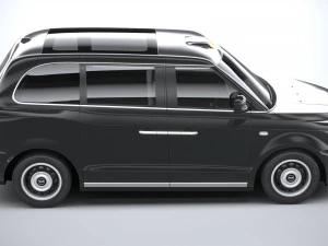 ロンドンのタクシー、Levcの乗客 2021 3Dモデル