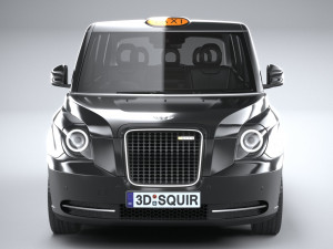 London Taxi Cab Levc Passenger 2021 3D 모델