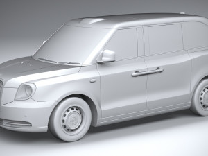 London Taxi Cab Levc Passenger 2021 3D 모델