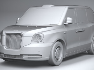 London Taxi Cab Levc Passenger 2021 3D 모델