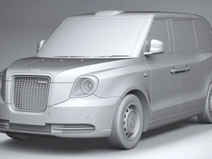 ロンドンのタクシー、Levcの乗客 2021 3Dモデル
