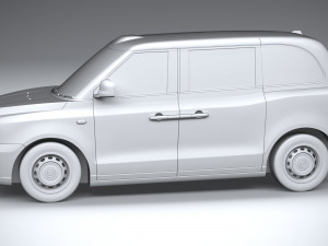 London Taxi Cab Levc Passenger 2021 3D 모델