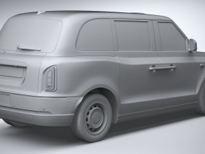 London Taxi Cab Levc Passenger 2021 3D 모델