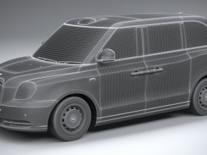 London Taxi Cab Levc Passenger 2021 3D 모델