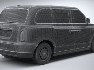 London Taxi Cab Levc Passenger 2021 3D 모델