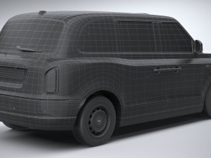 London Taxi Cab Levc Passenger 2021 3D 모델