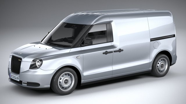 London Taxi Cab Levc Van 2021 3D-Modell .c4d .max .obj .3ds .fbx .stl .blend
