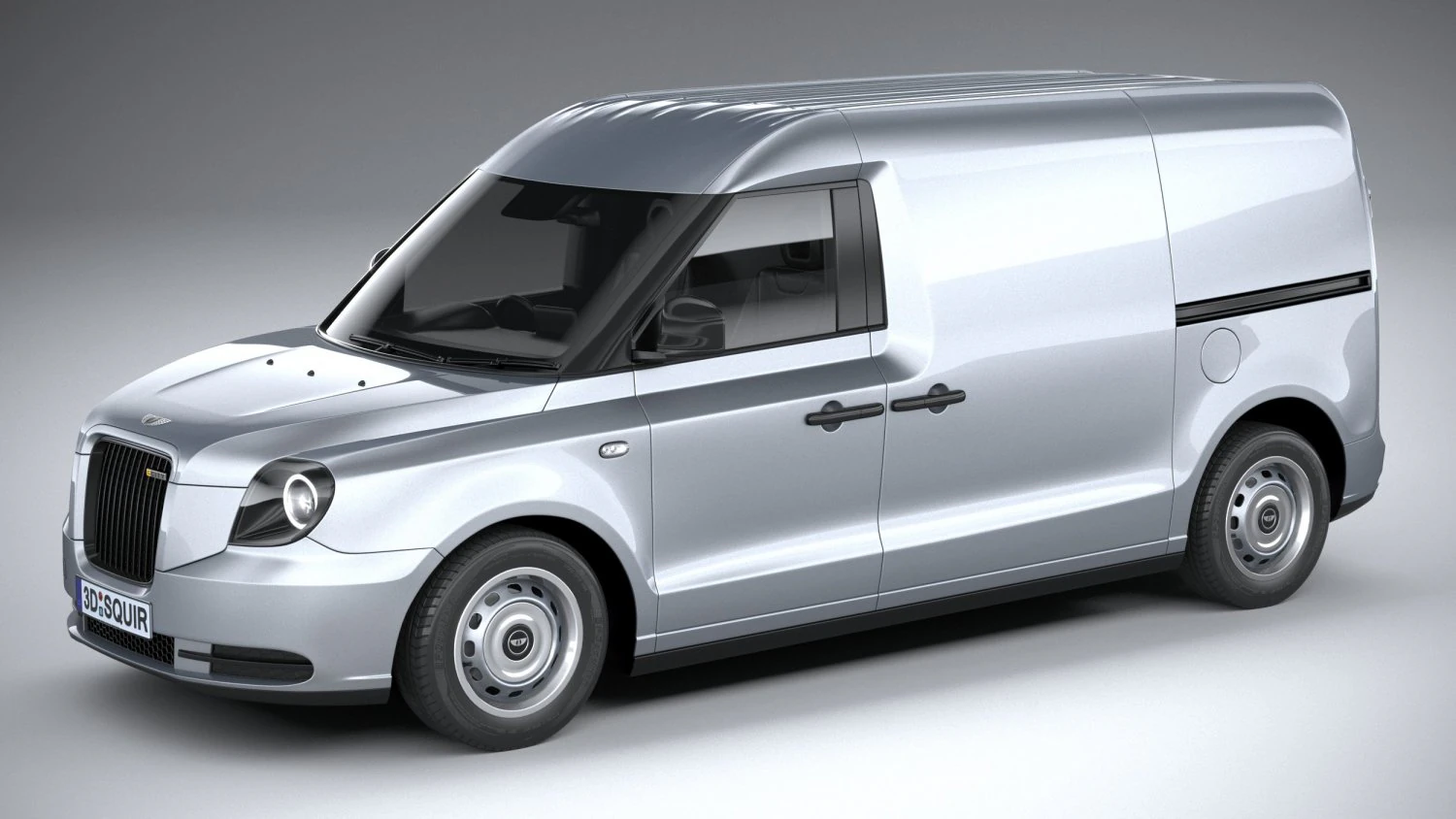 London Taxi Cab Levc Van 2021 3D Model .c4d .max .obj .3ds .fbx .stl .blend