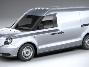 London Taxi Cab Levc Van 2021 3D Модель