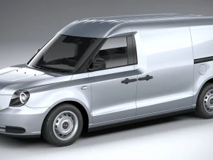 लंदन टैक्सी कैब लेवसी वैन 2021 3D मॉडल