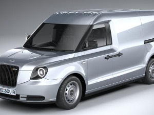 London Taxi Cab Levc Van 2021 3D-Modell
