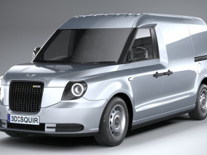 London Taxi Cab Levc Van 2021 3D-Modell