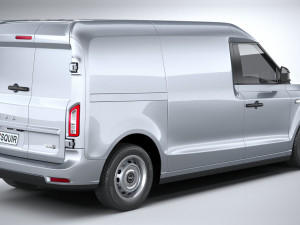 London Taxi Cab Levc Van 2021 3D-Modell