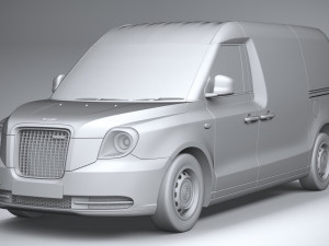 London Taxi Cab Levc Van 2021 3D-Modell