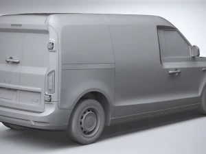 London Taxi Cab Levc Van 2021 3D Model