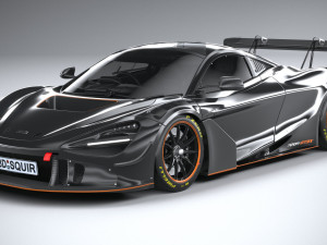 Mclaren 720S GT3X 2021 3D 모델