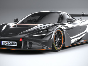Mclaren 720S GT3X 2021 3D 모델