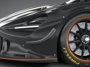 Mclaren 720S GT3X 2021 3D 모델