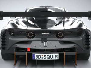 Mclaren 720S GT3X 2021 3D 모델