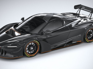 Mclaren 720S GT3X 2021 3D 모델