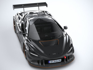 Mclaren 720S GT3X 2021 3D 모델